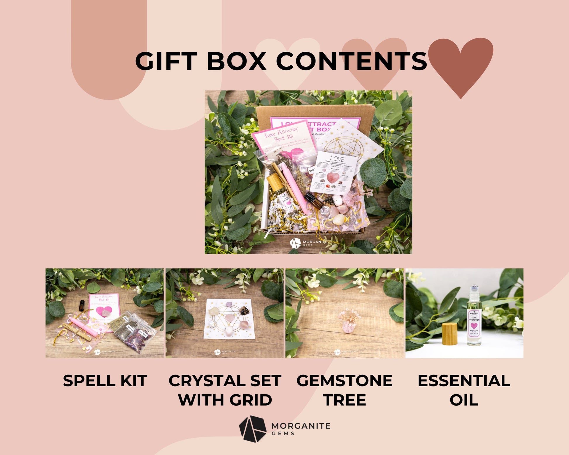 Altars, Shrines & Tools - Love Attraction Intention Gift Box