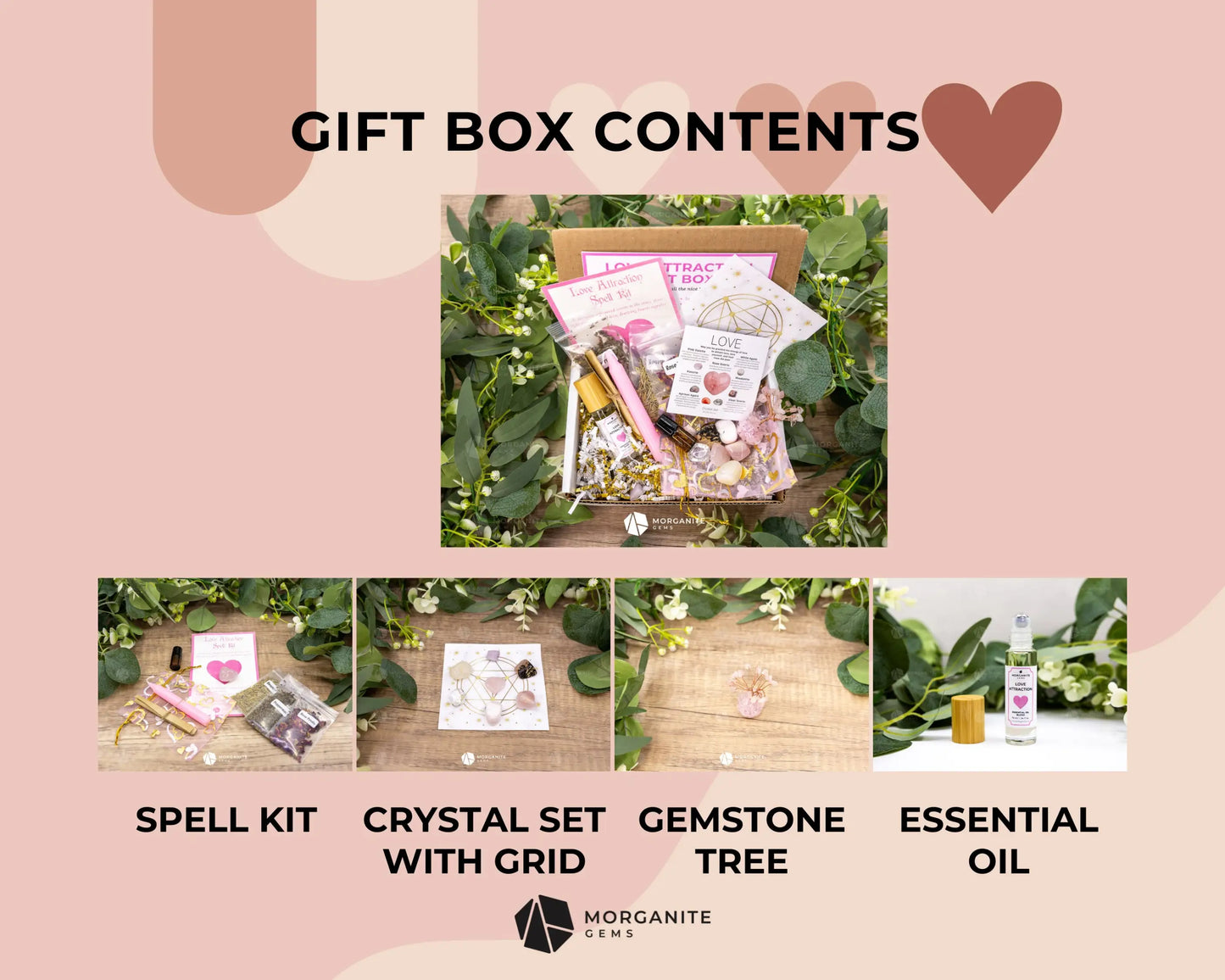 Altars, Shrines & Tools - Love Attraction Intention Gift Box