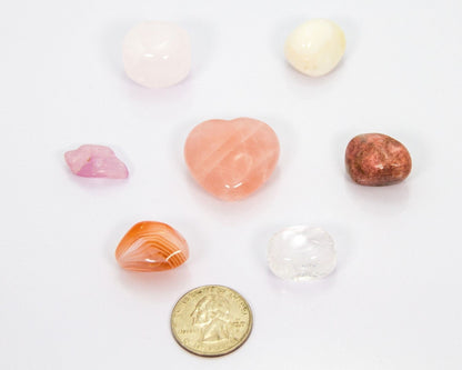 Love Crystal Set-Morganite Gems