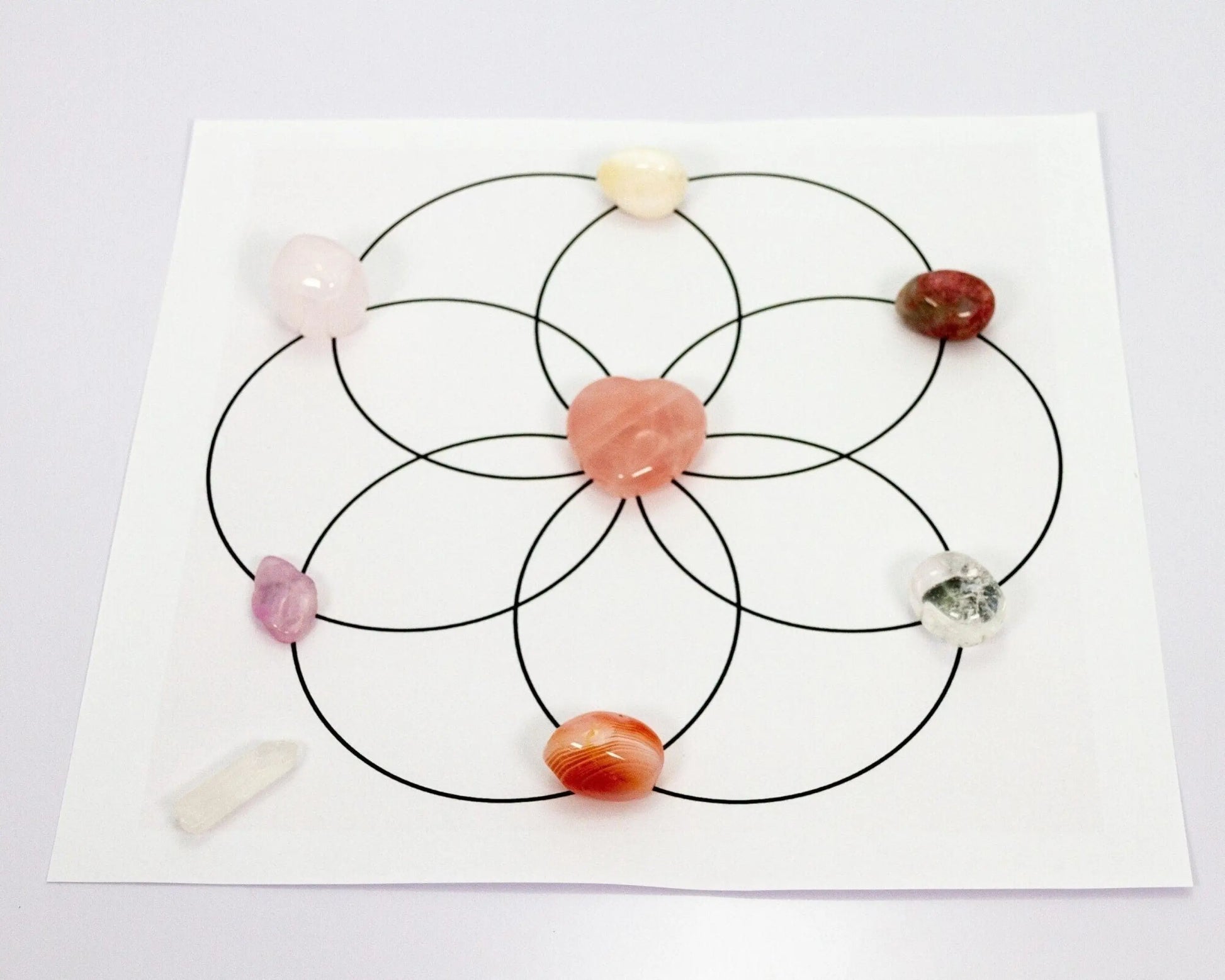 Love Crystal Set-Morganite Gems