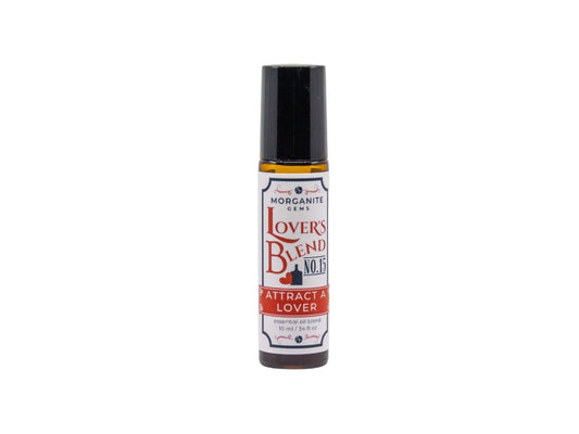 Lover’s Blend #15 - Attract a Lover - Roll On Essential Oil Blend-Morganite Gems