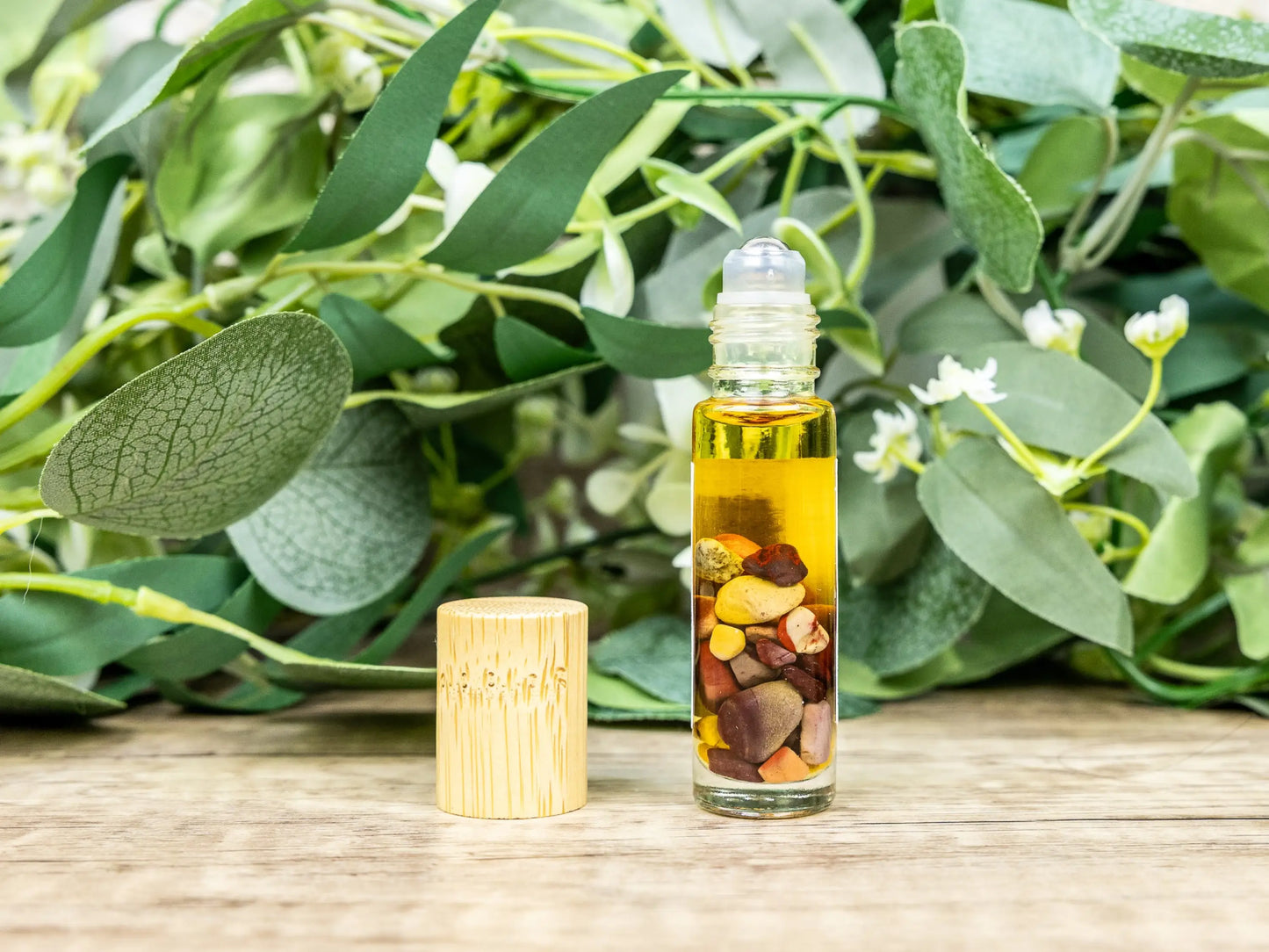 Lughnasadh Crystal Infused Roll-On Essential Oil Blend Sabbat - Essential Oil