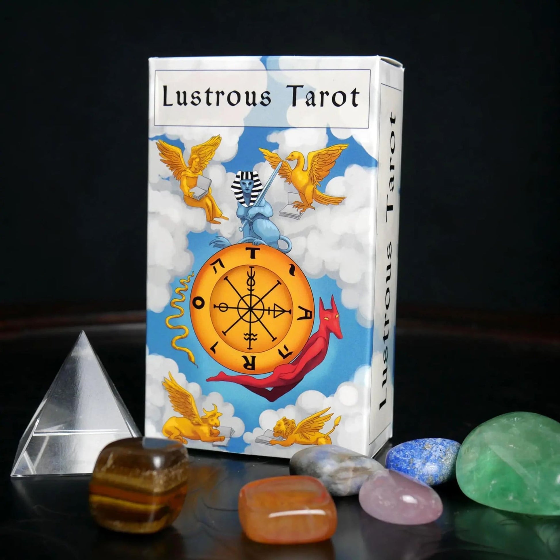 Lustrous Tarot Modern Tarot Cards Deck-Morganite Gems