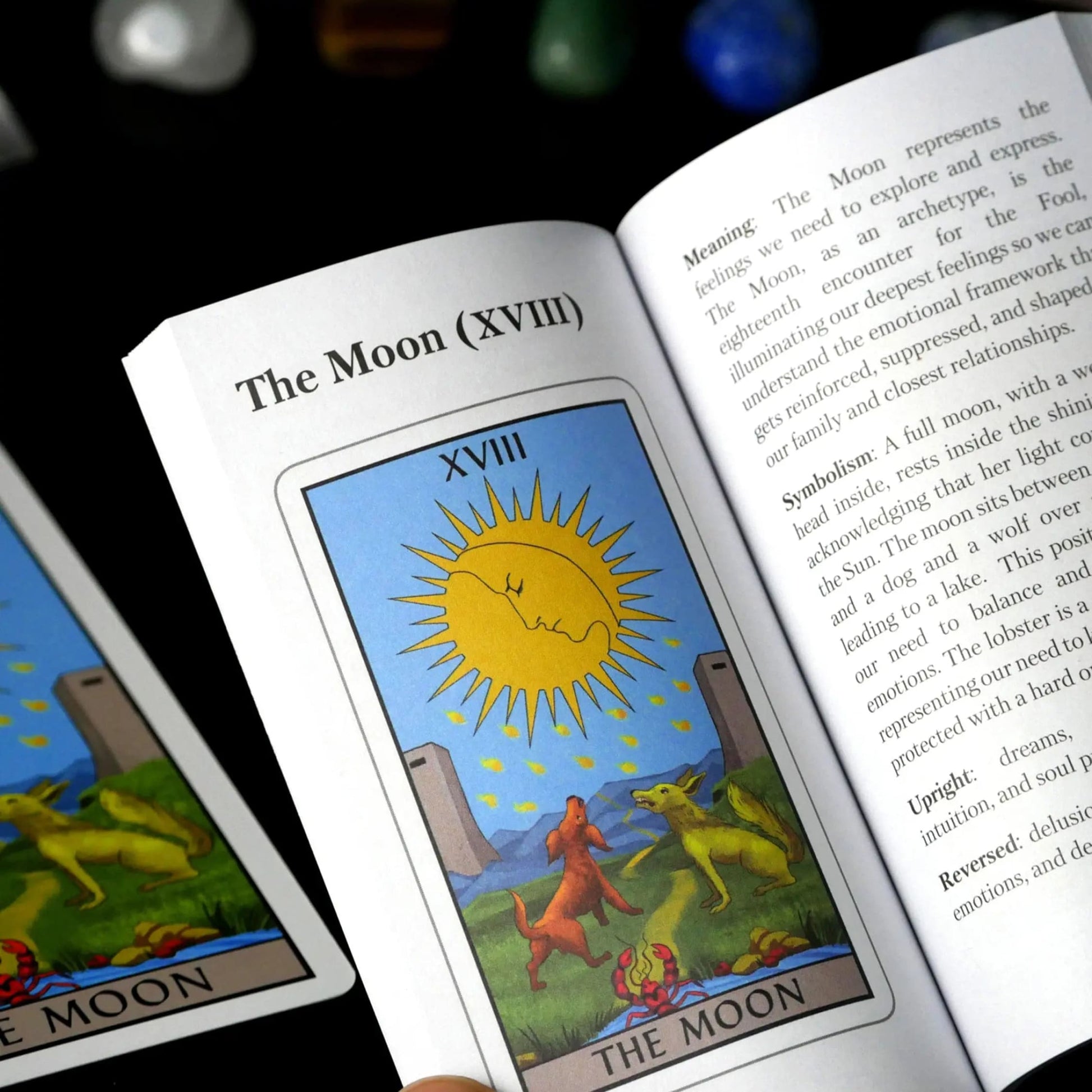 Lustrous Tarot Modern Tarot Cards Deck-Morganite Gems