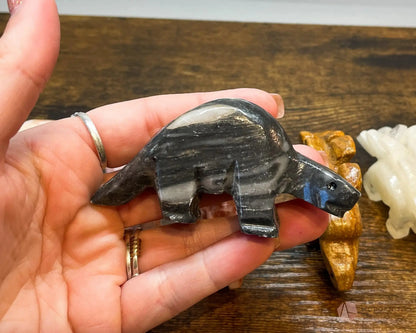 Mexican Onyx Carvings-Morganite Gems