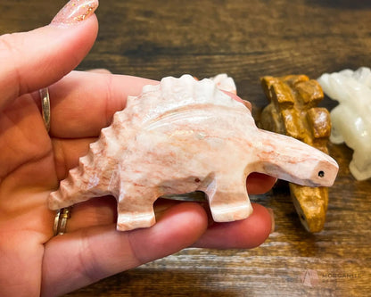 Mexican Onyx Carvings-Morganite Gems