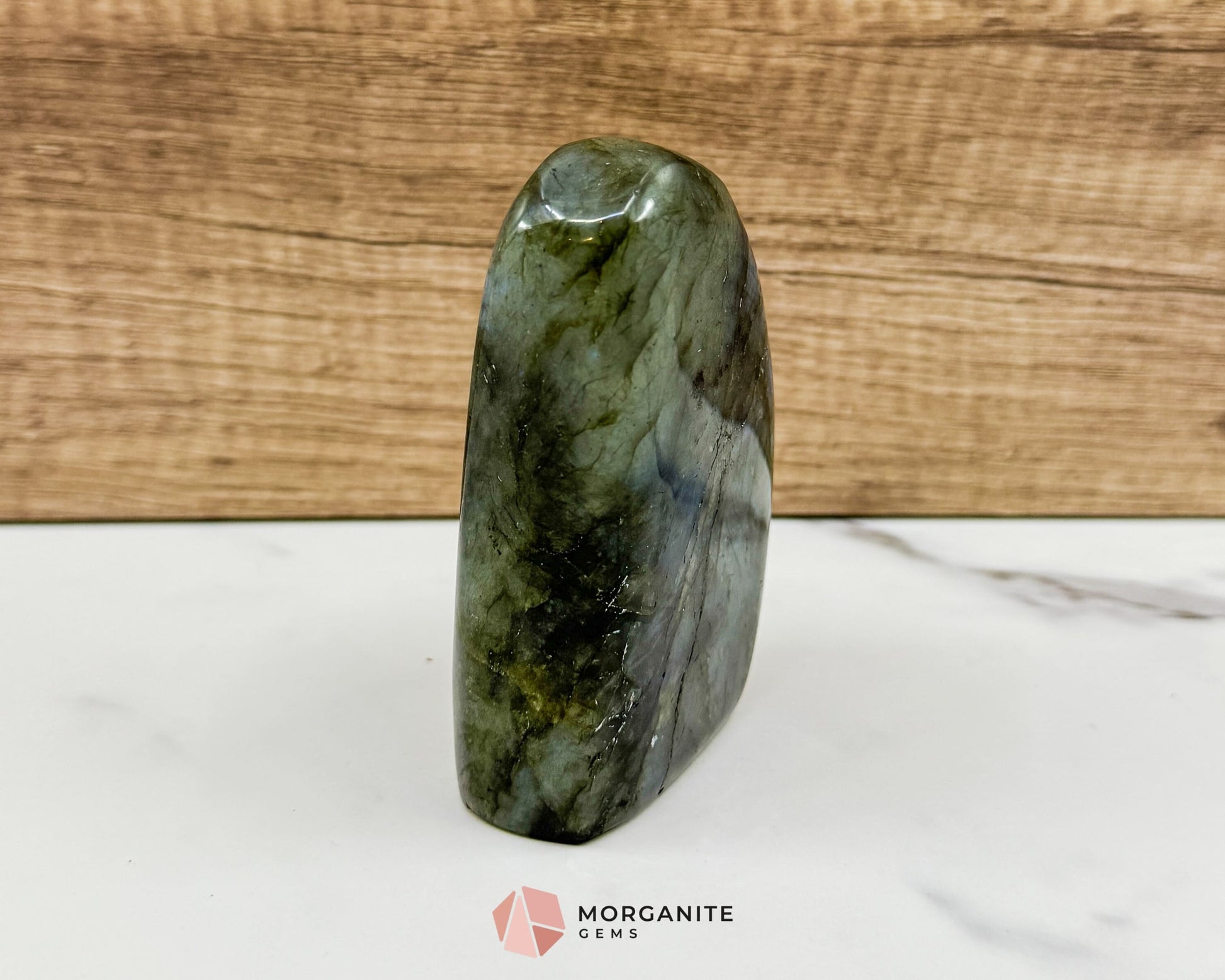 Midnight Electric Labradorite Freeform No. 7 – 0.74 lb High‑Flash Crystal for Transformation & Spiritual Awakening