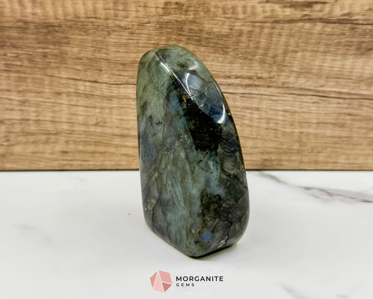 Midnight Electric Labradorite Freeform No. 7 – 0.74 lb High‑Flash Crystal for Transformation & Spiritual Awakening