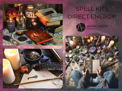 Mini Spell Kit-Morganite Gems