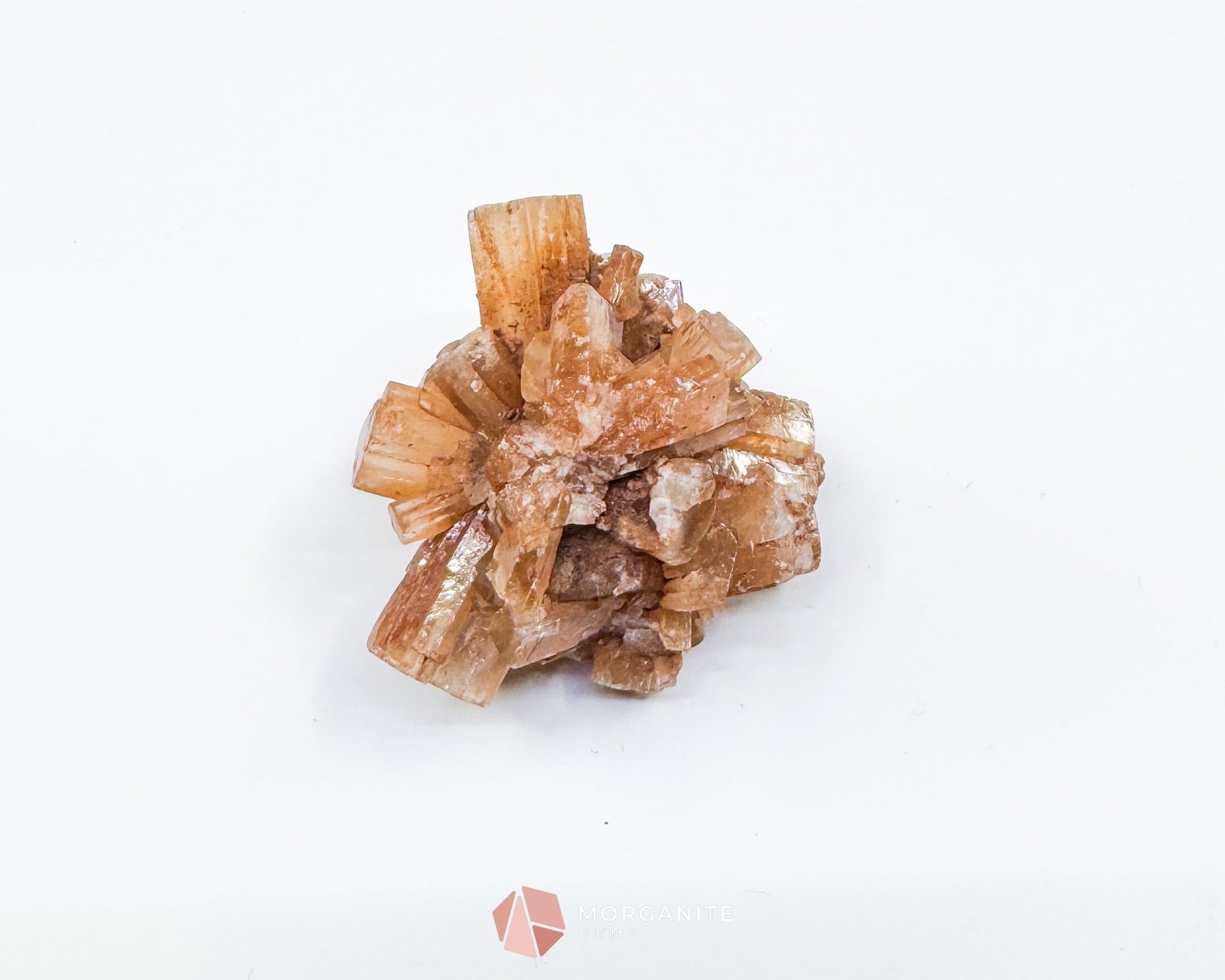 Moroccan Aragonite Starburst Specimen – 44 g Petite Star Cluster - Metaphysical Crystals
