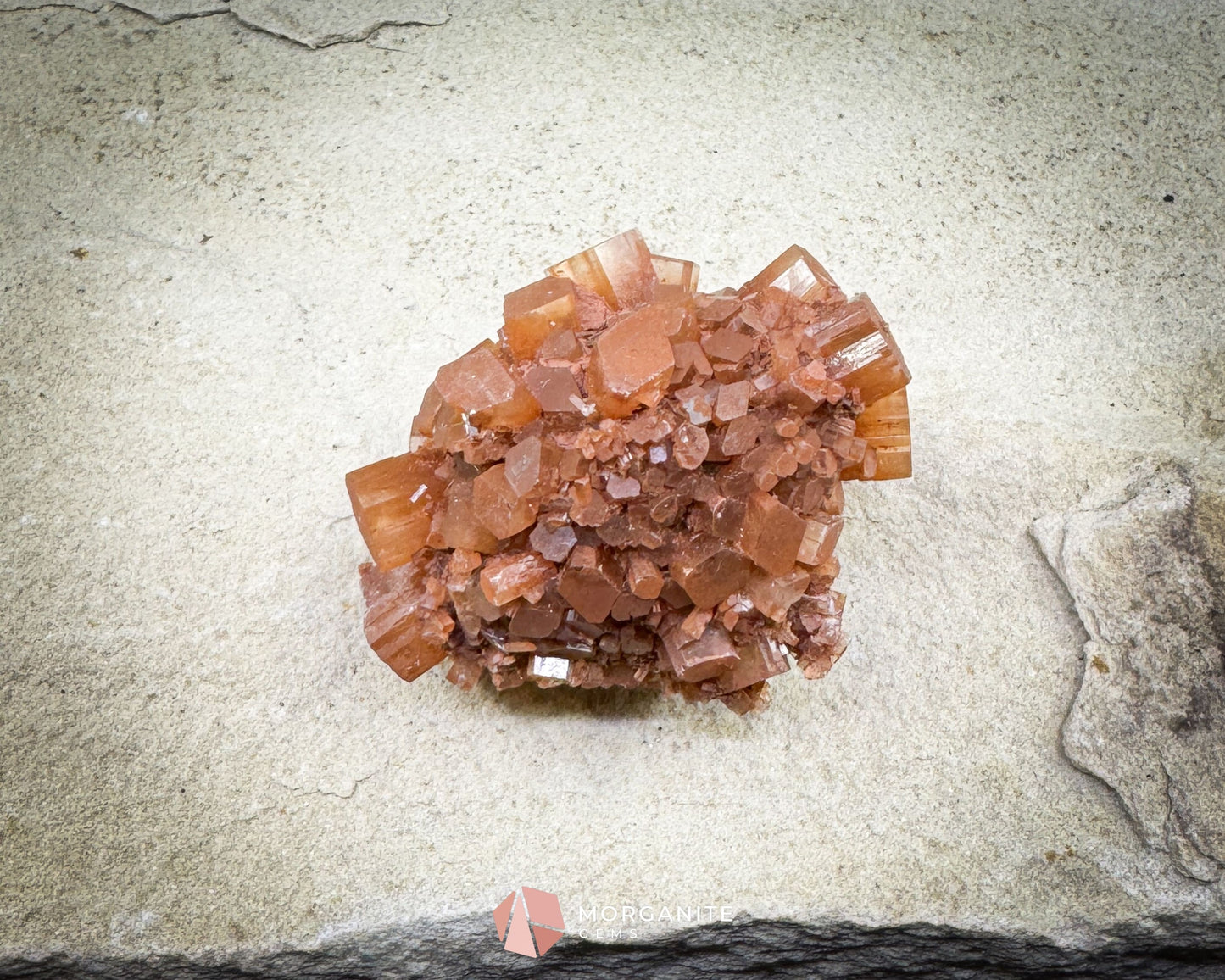 Moroccan Aragonite Starburst Specimen – 66 g Radiant Star Cluster - Metaphysical Crystals