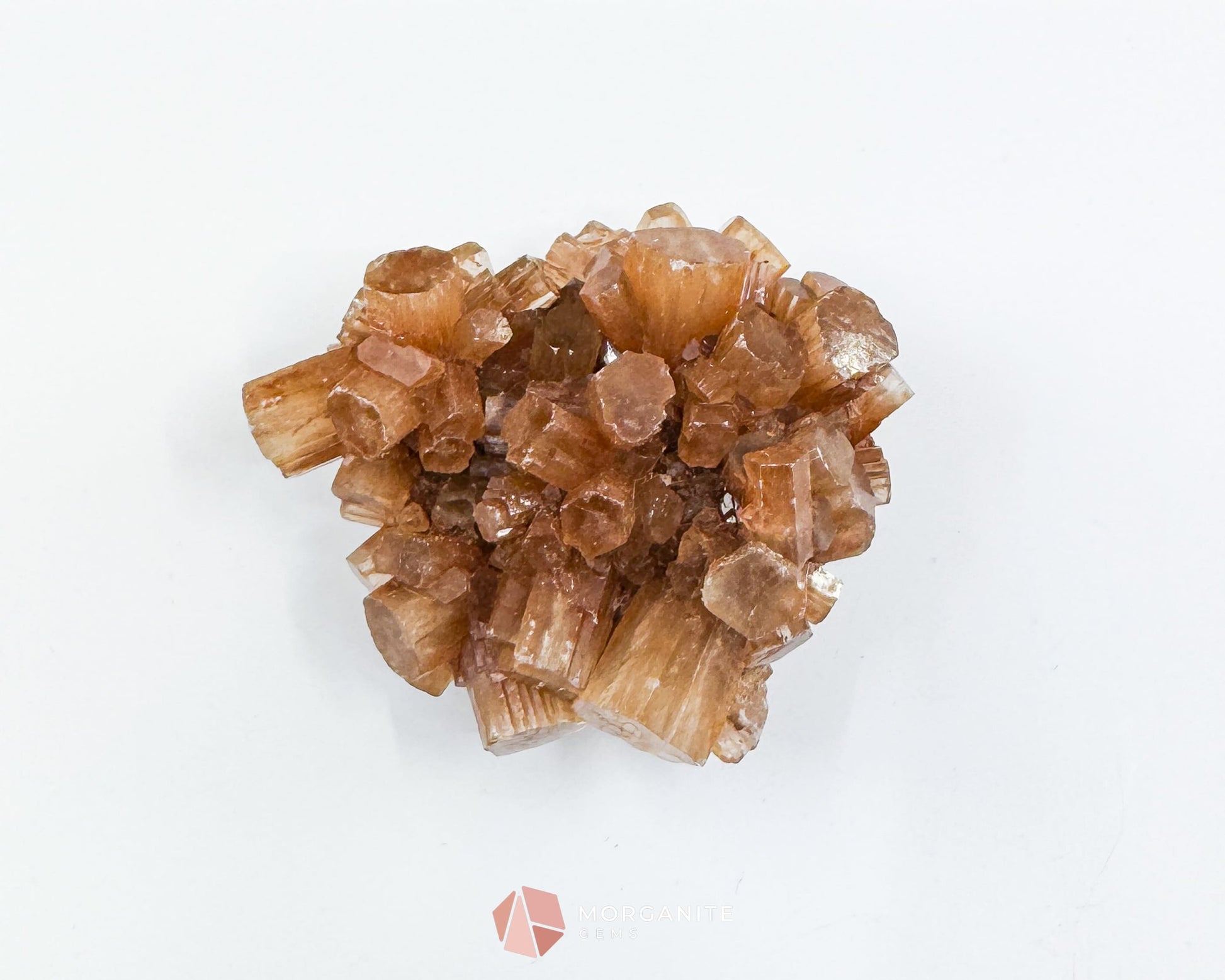 Moroccan Aragonite Starburst Specimen – 68 g Radiant Cluster (2″ × 1.8″ × 1″) - Metaphysical Crystals