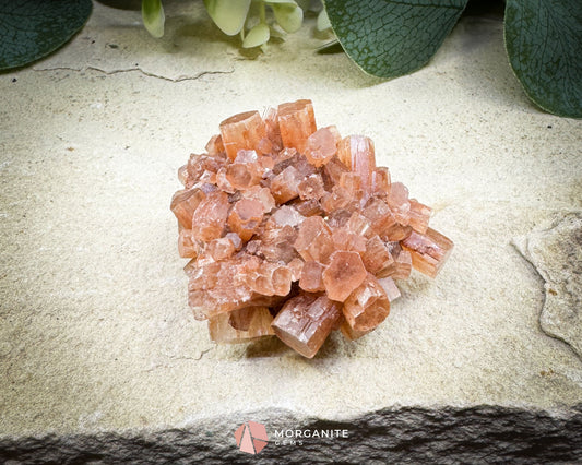 Moroccan Aragonite Starburst Specimen – 68 g Radiant Cluster (2″ × 1.8″ × 1″) - Metaphysical Crystals