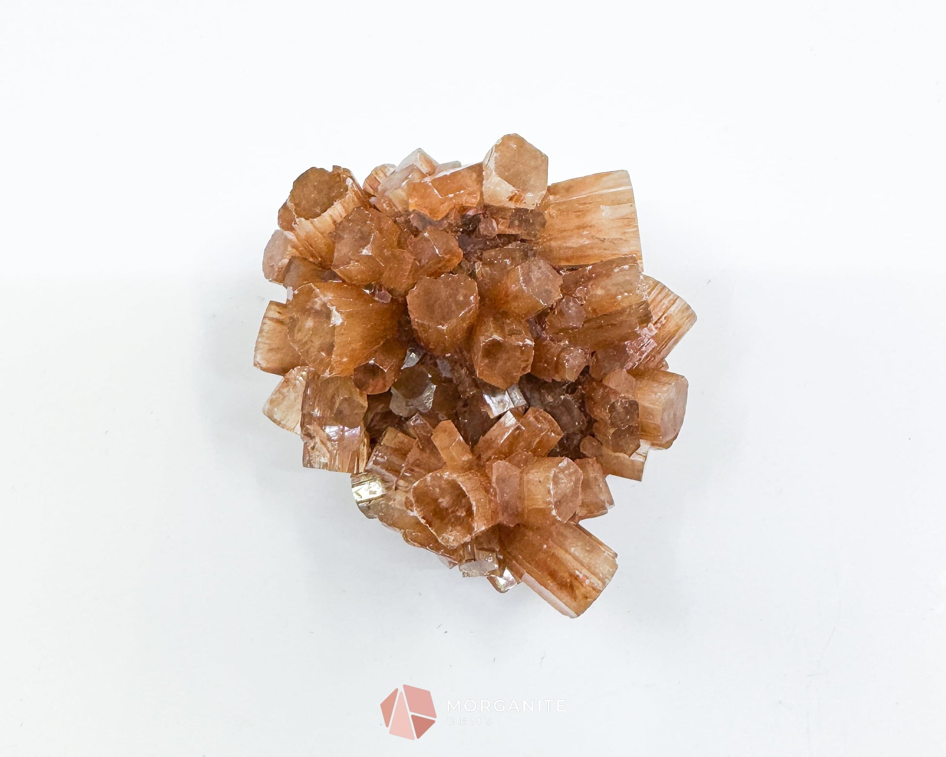 Moroccan Aragonite Starburst Specimen – 68 g Radiant Cluster (2″ × 1.8″ × 1″) - Metaphysical Crystals