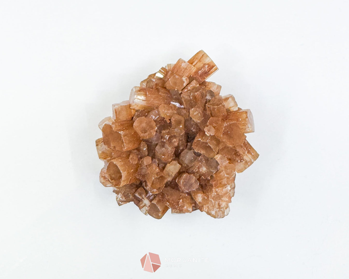 Moroccan Aragonite Starburst Specimen – 68 g Radiant Cluster (2″ × 1.8″ × 1″) - Metaphysical Crystals