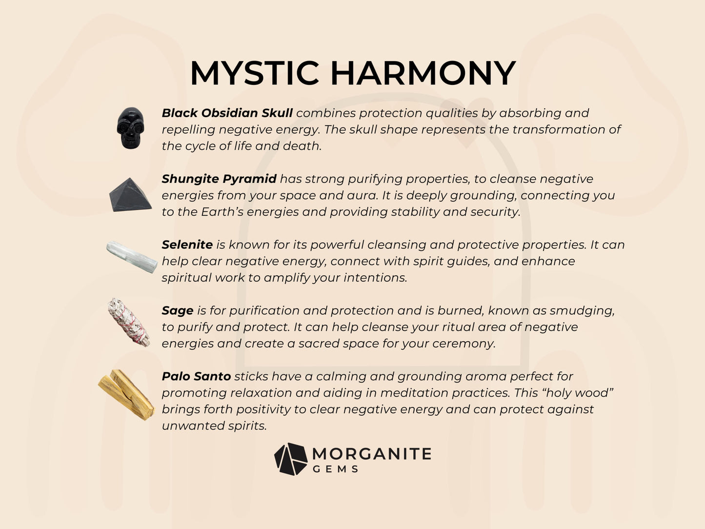 Mystic Harmony Set-Morganite Gems