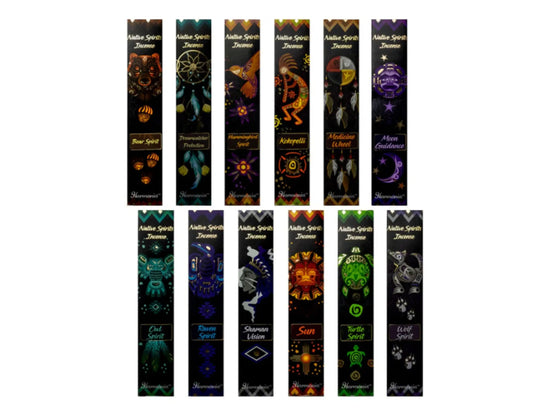 Native Spirits Incense – Spiritual Protection & Guidance Scents - Altars Shrines & Tools