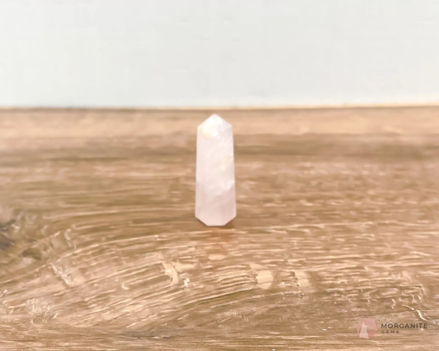 Natural Rose Quartz Towers-Morganite Gems