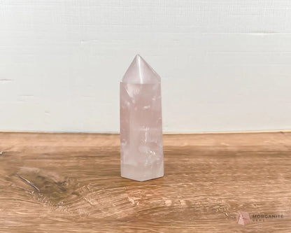 Natural Rose Quartz Towers-Morganite Gems