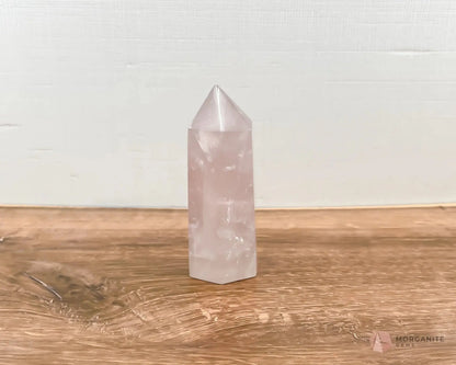 Natural Rose Quartz Towers-Morganite Gems