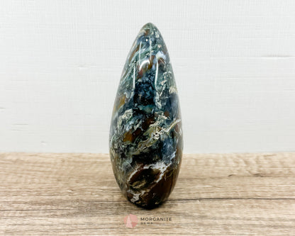 Ocean Jasper Polished Free Form-Morganite Gems