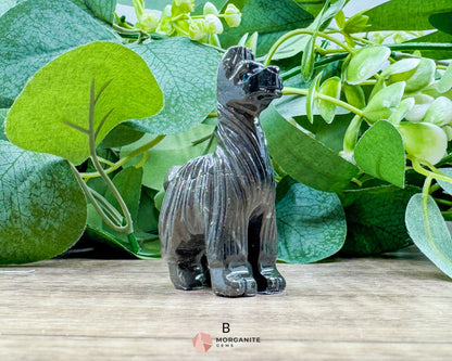 Onyx Llama Carving (2”) – Hand-Carved Symbol of Strength Endurance & Stability - B - Metaphysical Crystals