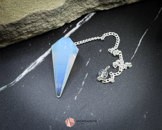 Opalite Pendulum for Transition & Inner Peace - Metaphysical Crystals