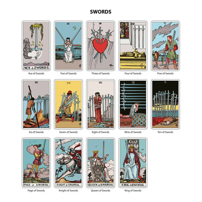 Original Tarot Cards Deck with Guide Book for Beginners-Morganite Gems