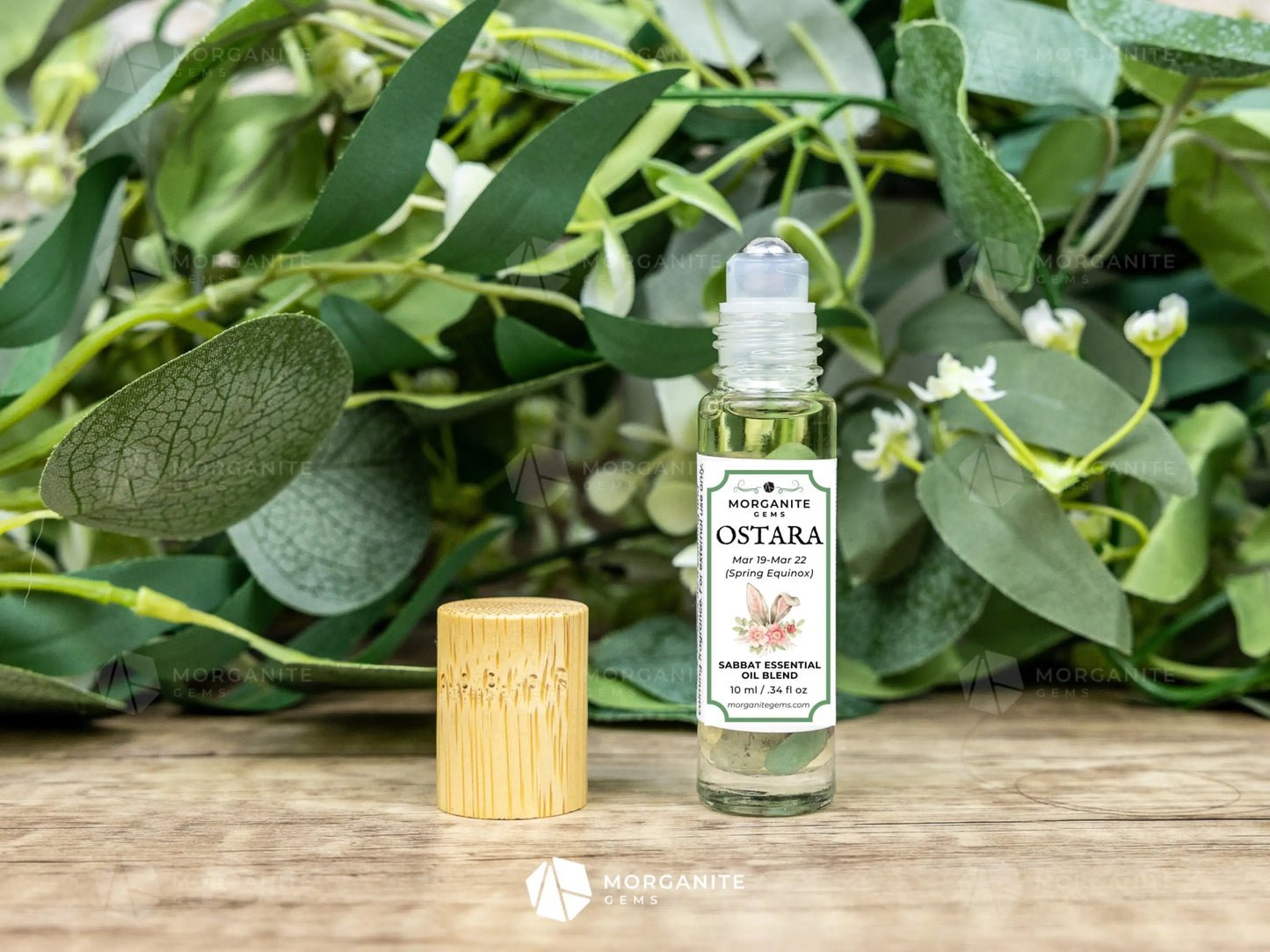 Ostara Crystal Infused Roll-On Essential Oil Blend Sabbat - Essential Oil