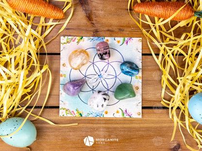 Ostara Crystal Set-Morganite Gems