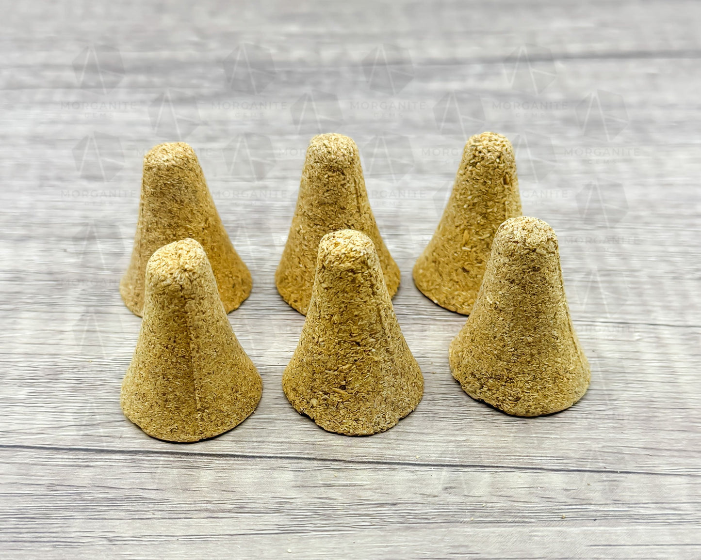 Palo Santo Cones – 6-Pack Natural Incense for Cleansing & Meditation-Morganite Gems