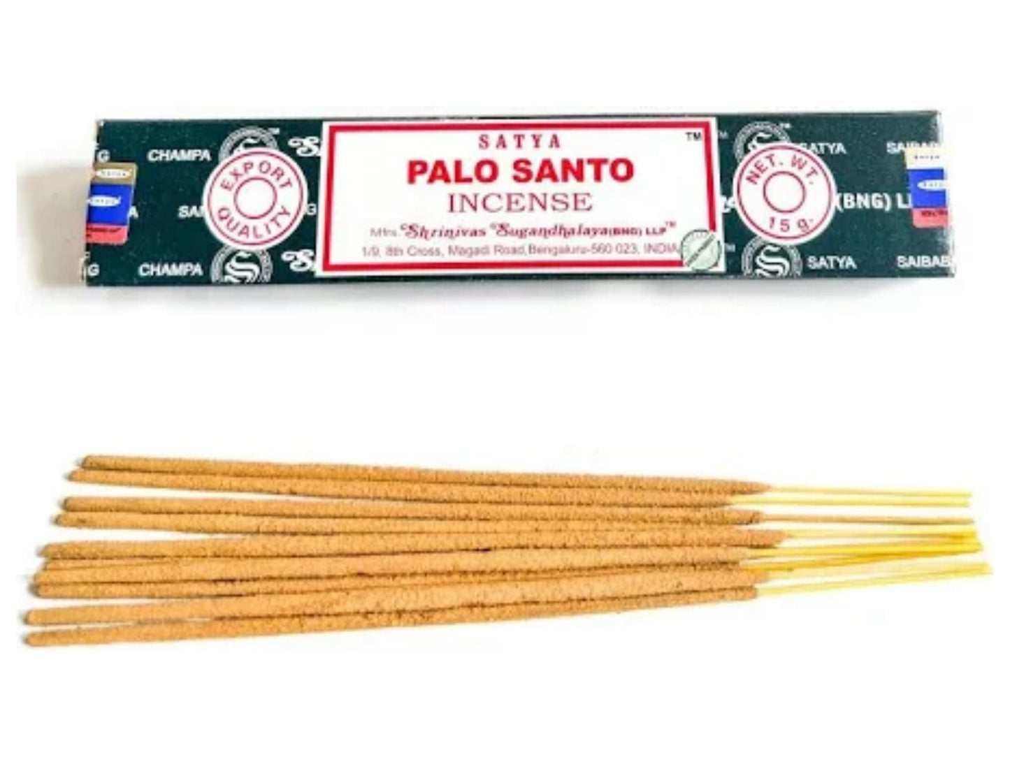 Satya Incense Sticks – Authentic Scents for Rituals Cleansing and Calm - Palo Santo
