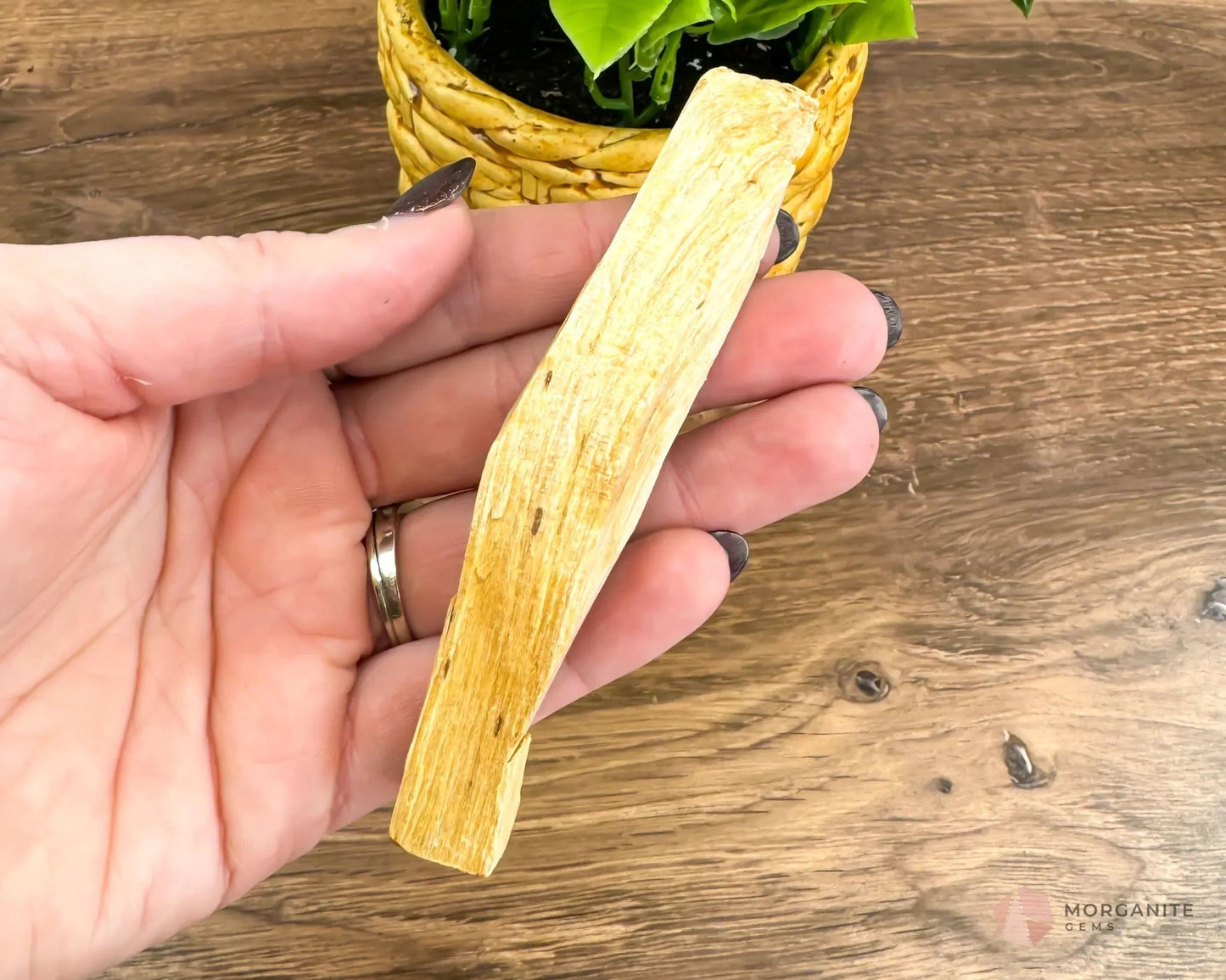 Palo Santo Stick-Morganite Gems