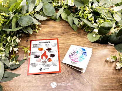 Passion Crystal Set – Ignite Desire Creativity and Vital Energy