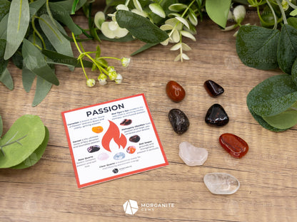 Passion Crystal Set – Ignite Desire Creativity and Vital Energy