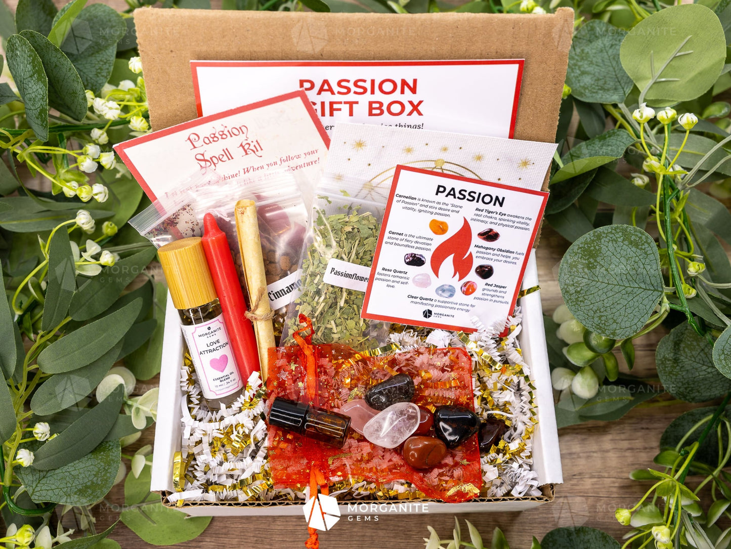 Passion Intention Gift Box-Morganite Gems