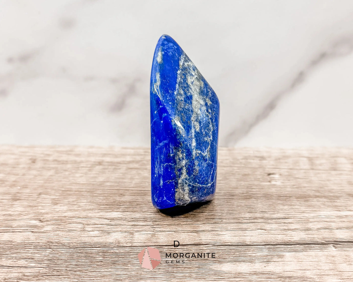 Polished Extra Quality Blue Lapis Lazuli AAA Free forms – Unique Hand-Carved Crystals for Wisdom and Intuition-Morganite Gems