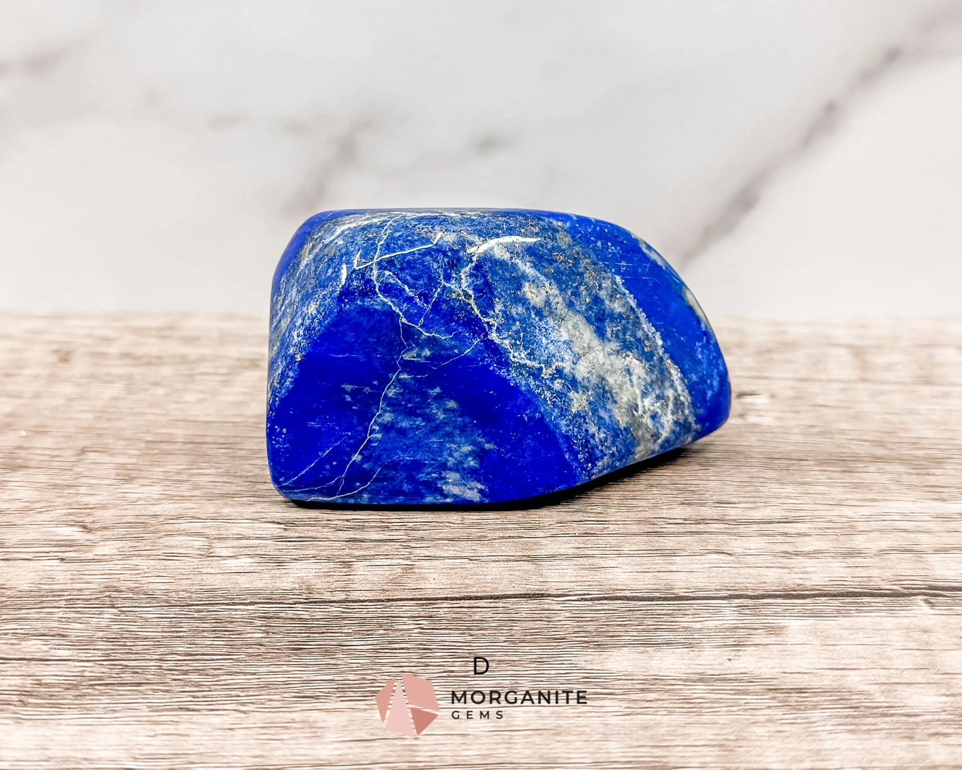Polished Extra Quality Blue Lapis Lazuli AAA Free forms – Unique Hand-Carved Crystals for Wisdom and Intuition-Morganite Gems