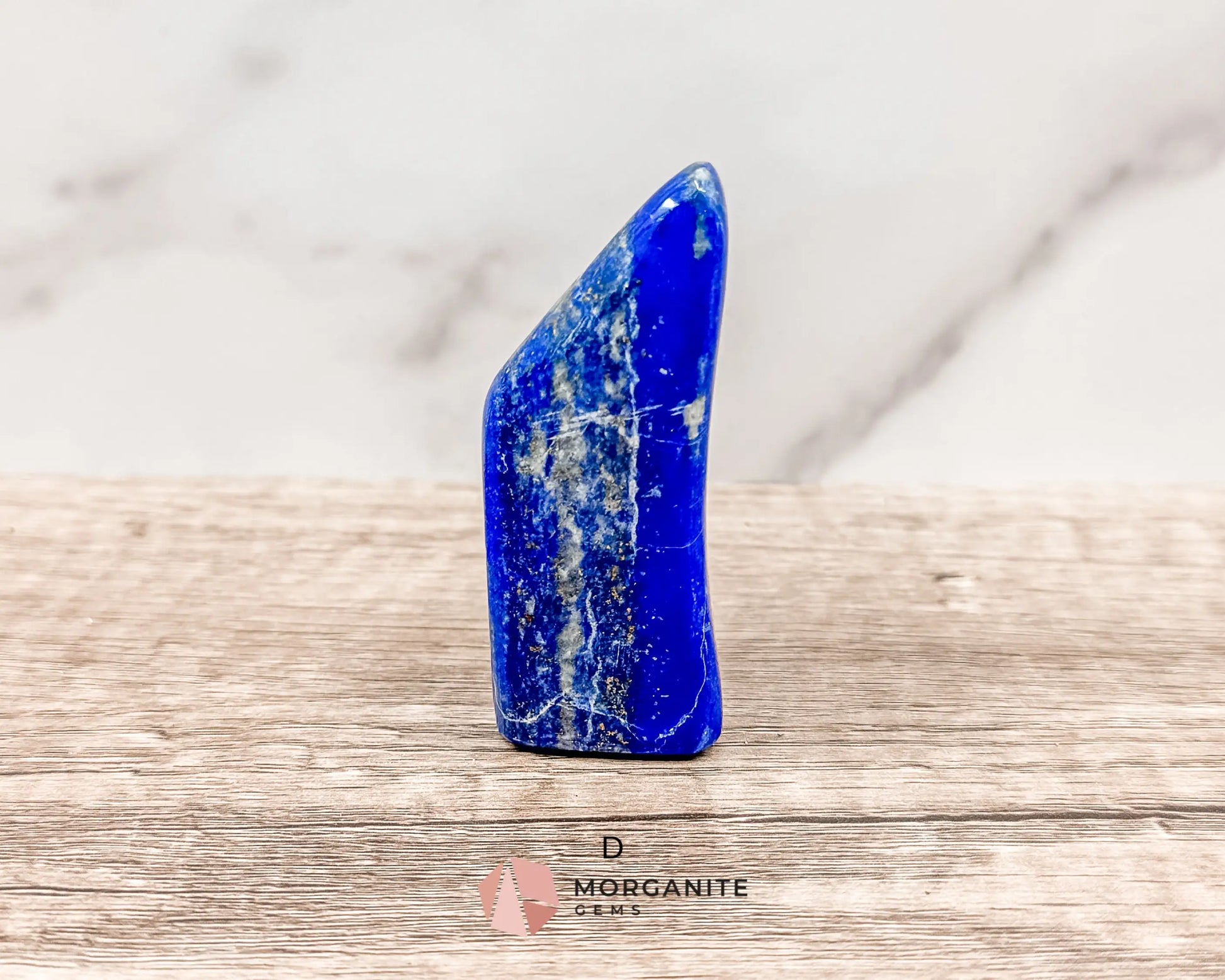 Polished Extra Quality Blue Lapis Lazuli AAA Free forms – Unique Hand-Carved Crystals for Wisdom and Intuition-Morganite Gems
