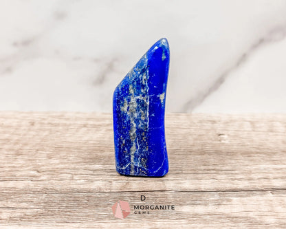 Polished Extra Quality Blue Lapis Lazuli AAA Free forms – Unique Hand-Carved Crystals for Wisdom and Intuition-Morganite Gems