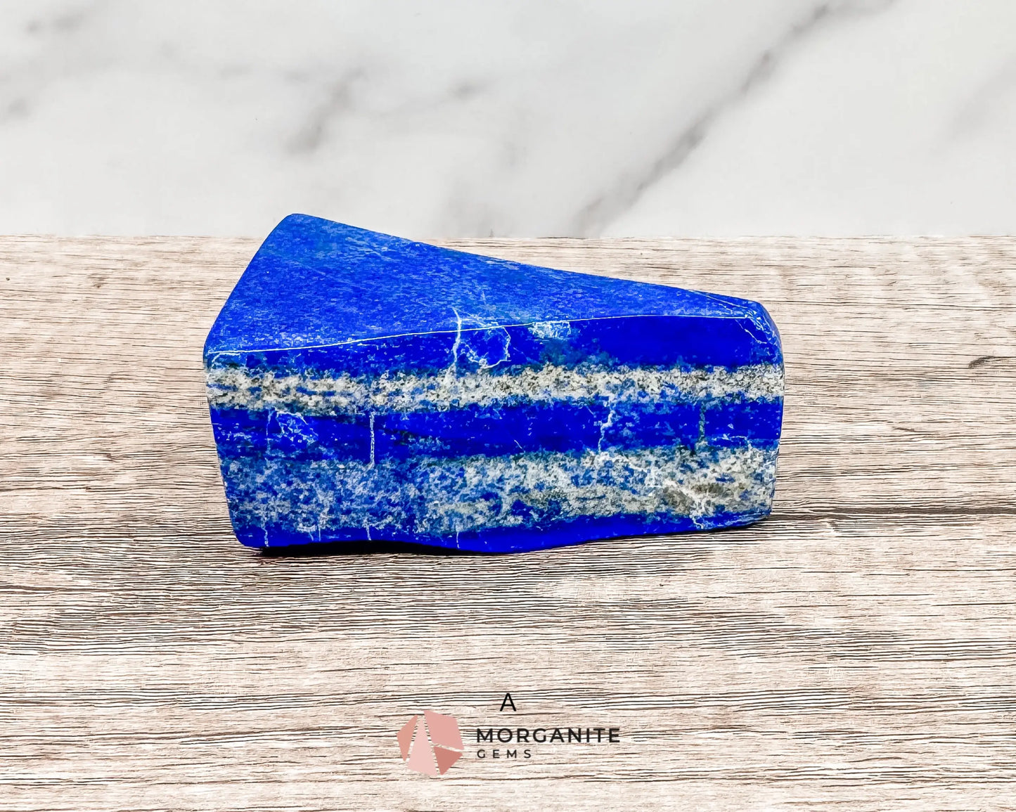 Polished Extra Quality Blue Lapis Lazuli AAA Free forms – Unique Hand-Carved Crystals for Wisdom and Intuition-Morganite Gems