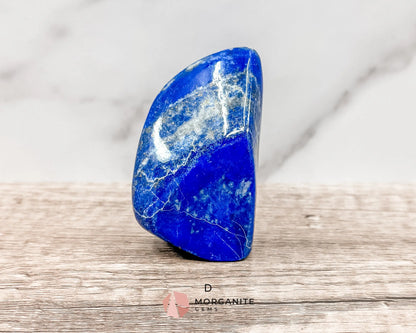 Polished Extra Quality Blue Lapis Lazuli AAA Free forms – Unique Hand-Carved Crystals for Wisdom and Intuition-Morganite Gems