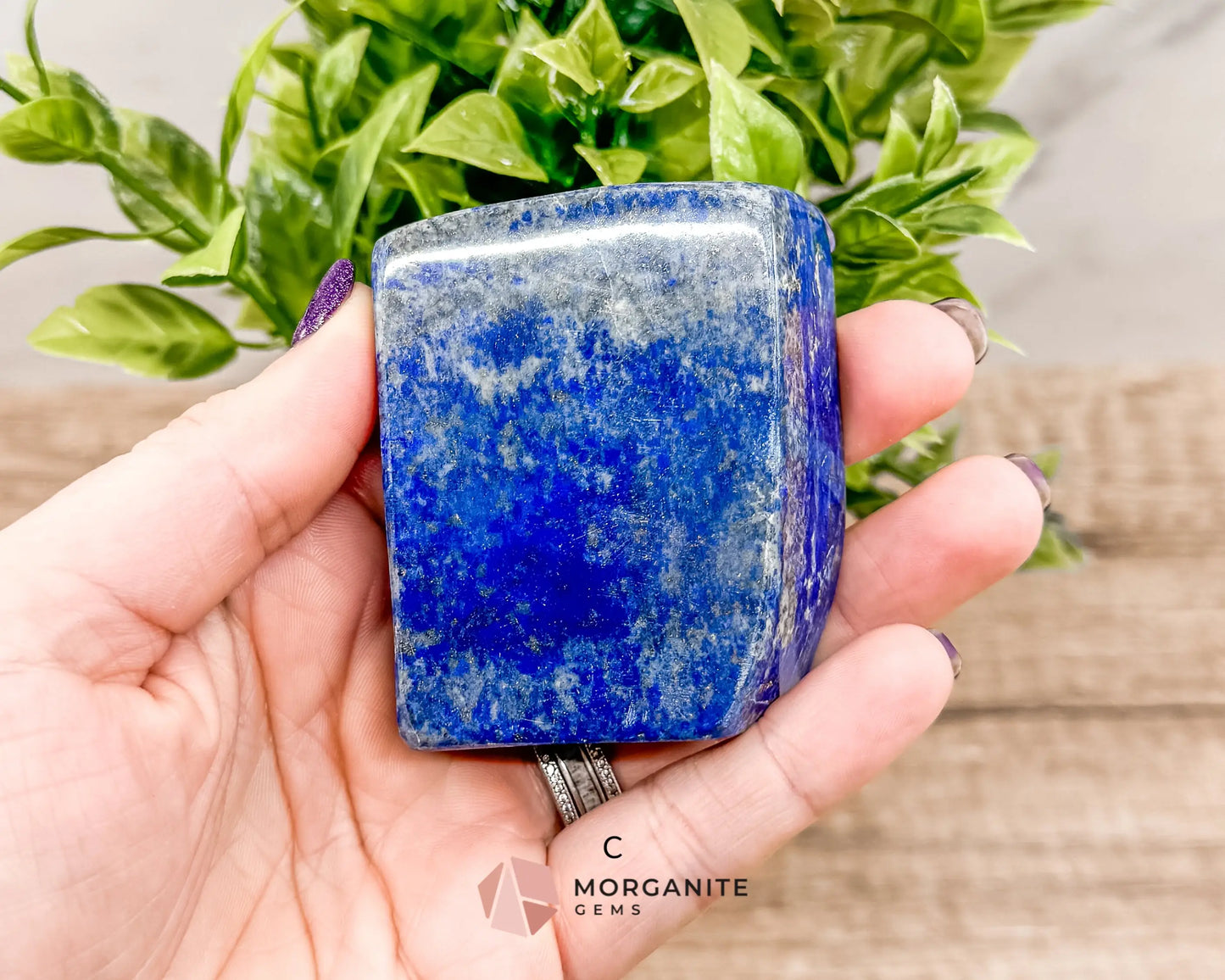 Polished Extra Quality Blue Lapis Lazuli AAA Free forms – Unique Hand-Carved Crystals for Wisdom and Intuition-Morganite Gems