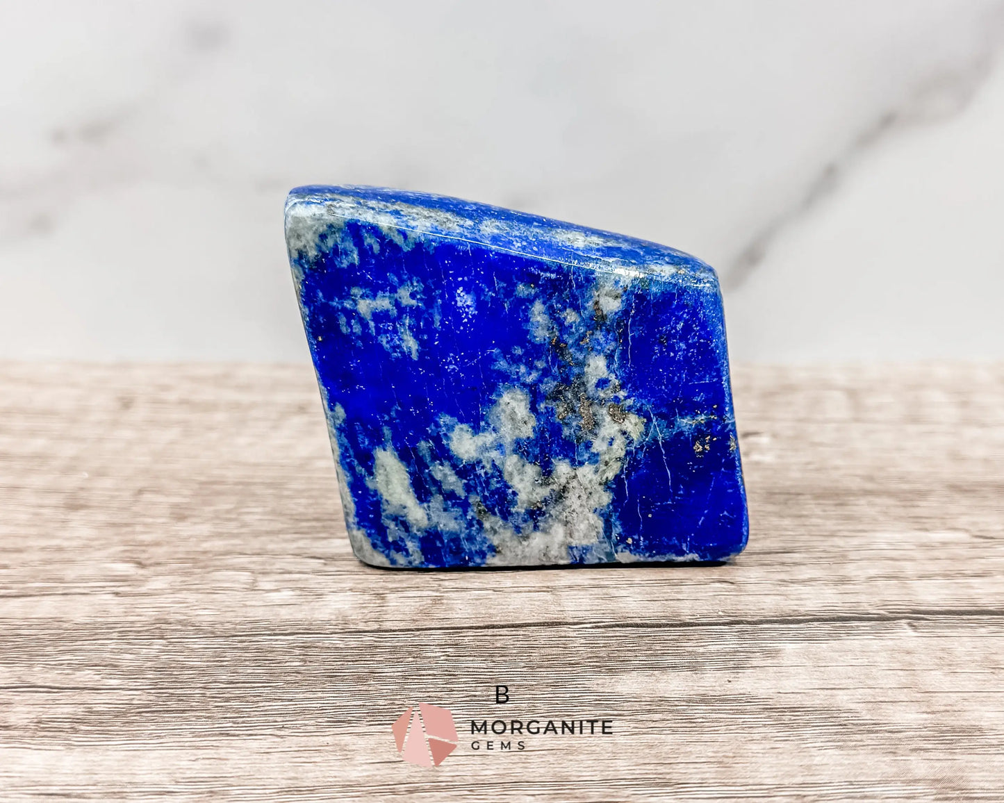 Polished Extra Quality Blue Lapis Lazuli AAA Free forms – Unique Hand-Carved Crystals for Wisdom and Intuition-Morganite Gems