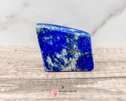 Polished Extra Quality Blue Lapis Lazuli AAA Free forms – Unique Hand-Carved Crystals for Wisdom and Intuition-Morganite Gems