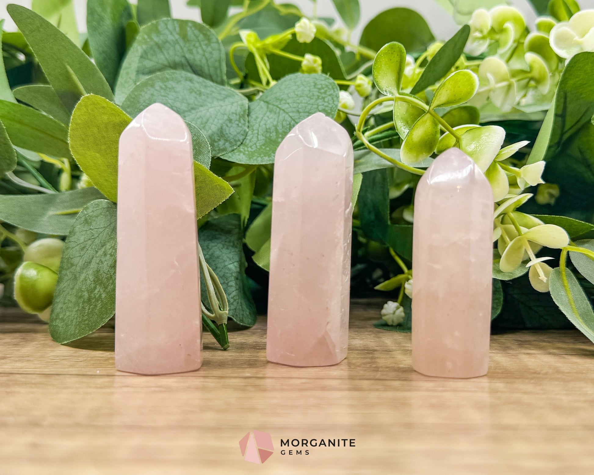 Polished Rose Quartz Tower (1-3 Inches) – Soothing Heart Energy Crystal - Metaphysical Crystals