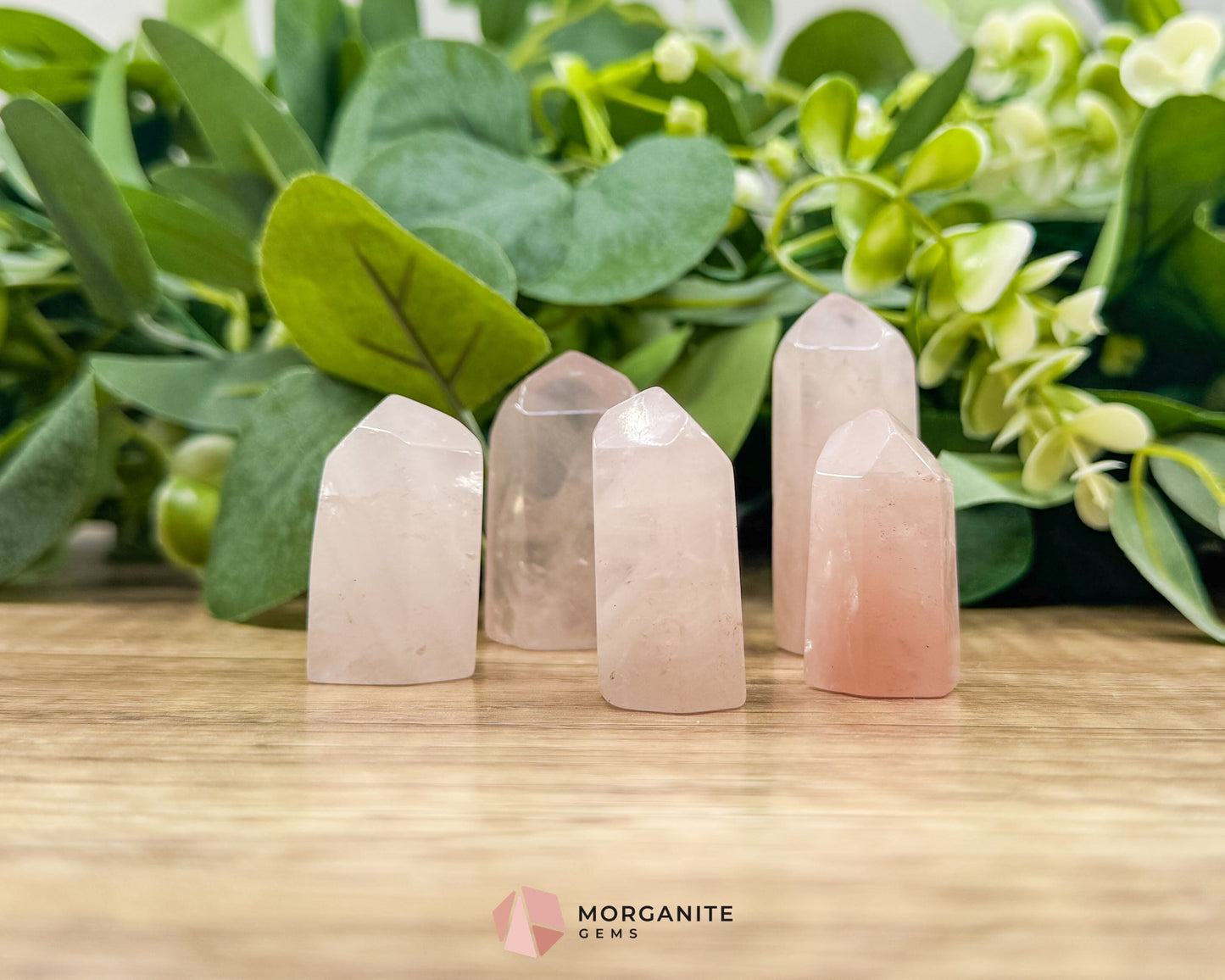 Polished Rose Quartz Tower (1-3 Inches) – Soothing Heart Energy Crystal - Metaphysical Crystals