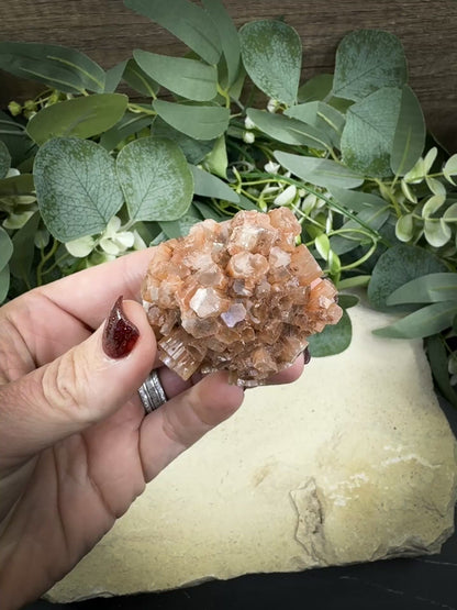 Moroccan Aragonite Star Specimen – 98 g Large Star Cluster