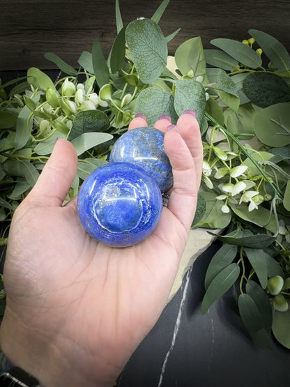 Lapis Lazuli Sphere AAA Quality (43–50mm) | Intuition, Wisdom & Inner Truth