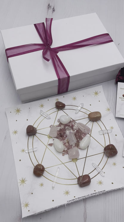 Crystal Grid Set for Attracting a Soulmate